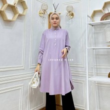 Tania-003 Tania Tunik Kancing Bahan Shakila